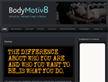 Tablet Screenshot of bodymotiv8.co.uk